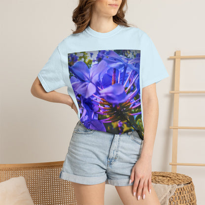 Blue Hydrangea Stem T-Shirt