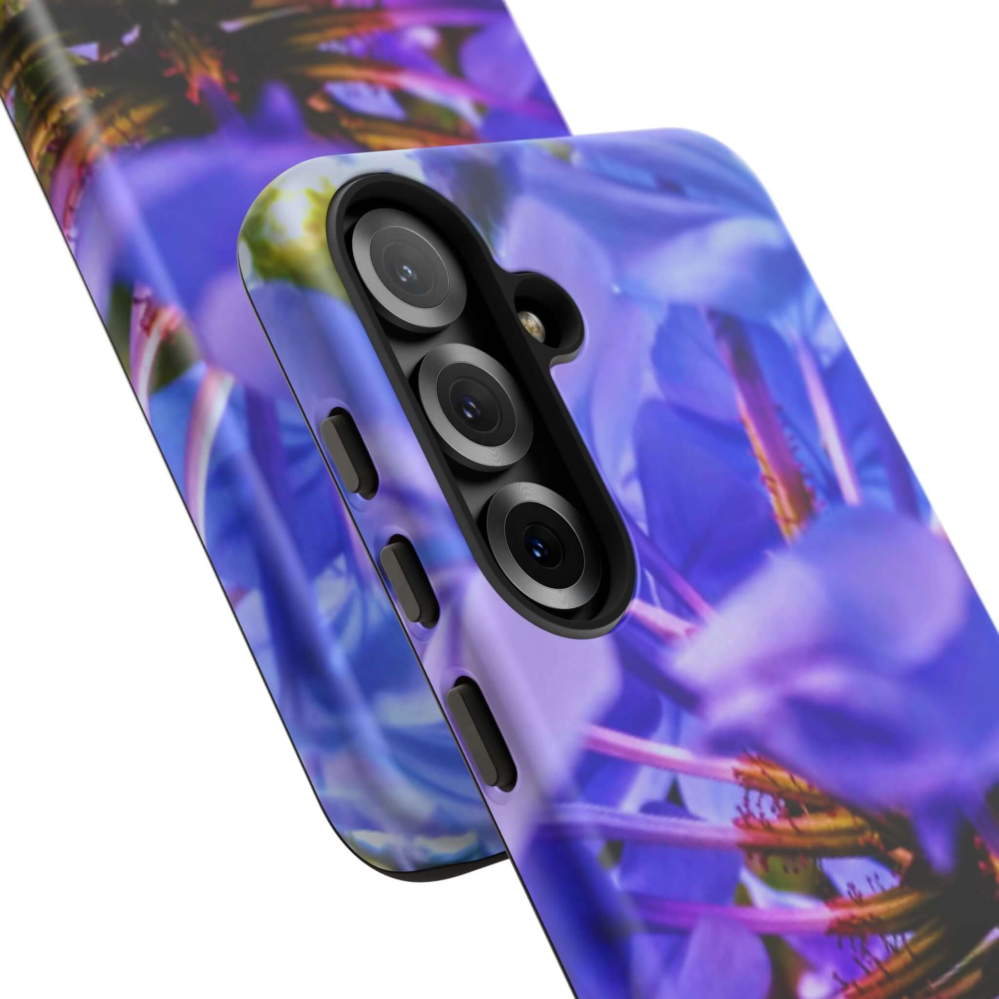 Blue Hydrangea Stem Protective Tough Case