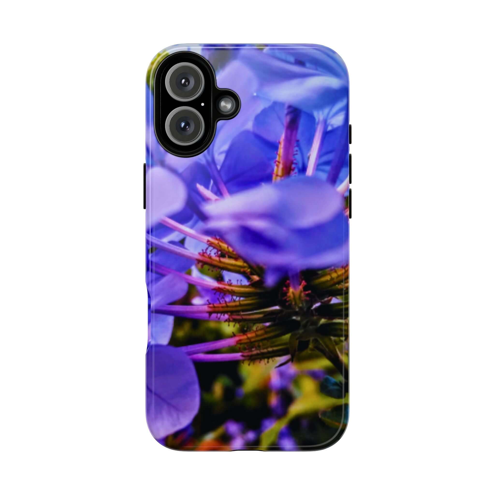 Blue Hydrangea Stem Protective Tough Case