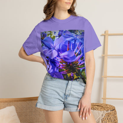 Blue Hydrangea Stem T-Shirt