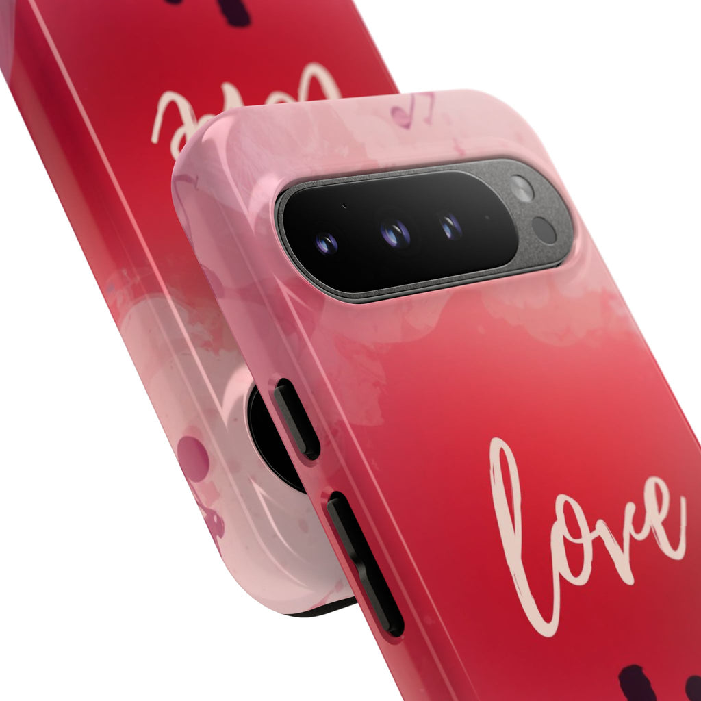 Phone Case — Couple Silhouette Love Protective Tough Case