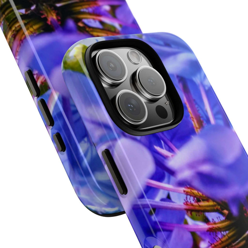 Blue Hydrangea Stem Protective Tough Case