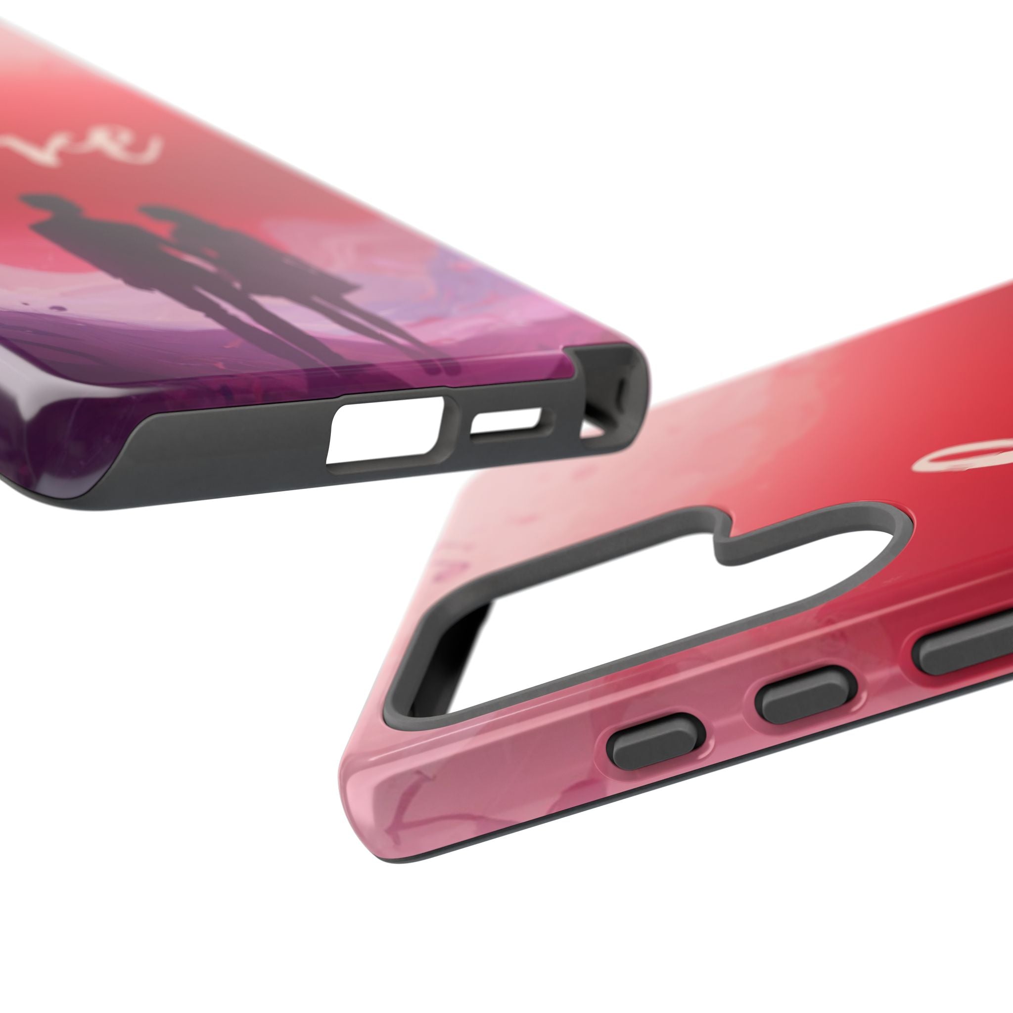 Phone Case — Couple Silhouette Love Protective Tough Case