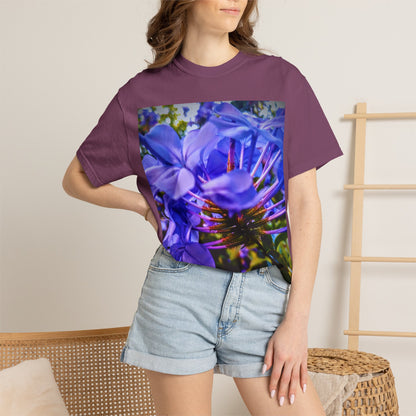 Blue Hydrangea Stem T-Shirt